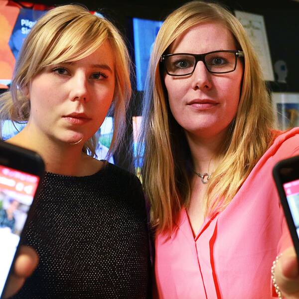 Reportrarna Sofie Lind och Anna Sjödin tackar för reaktionerna för reportagen om dickpics.