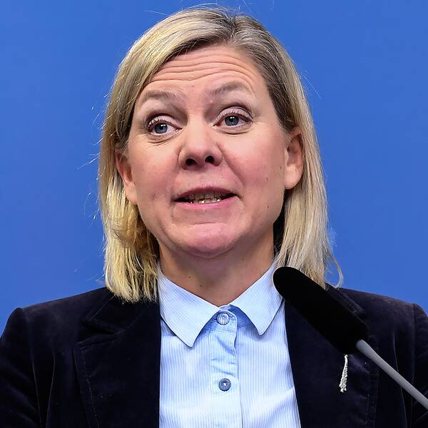 Finansminister Magdalena Andersson (S) 