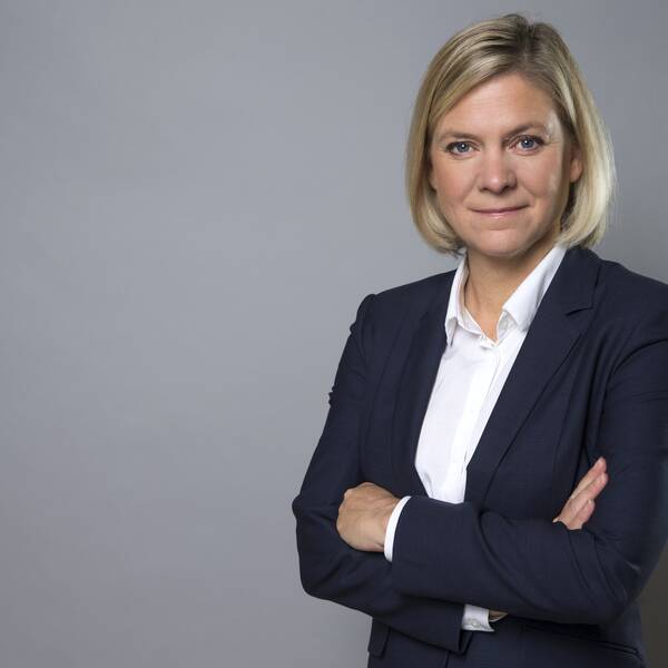 Finansminister Magdalena Andersson (S)