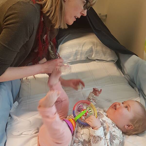 Matilda på sjukhuset