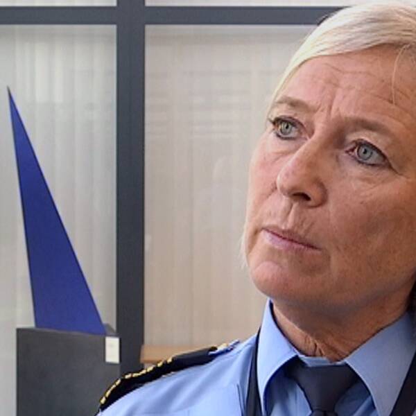 Skånes regionpolischef Carina Persson.