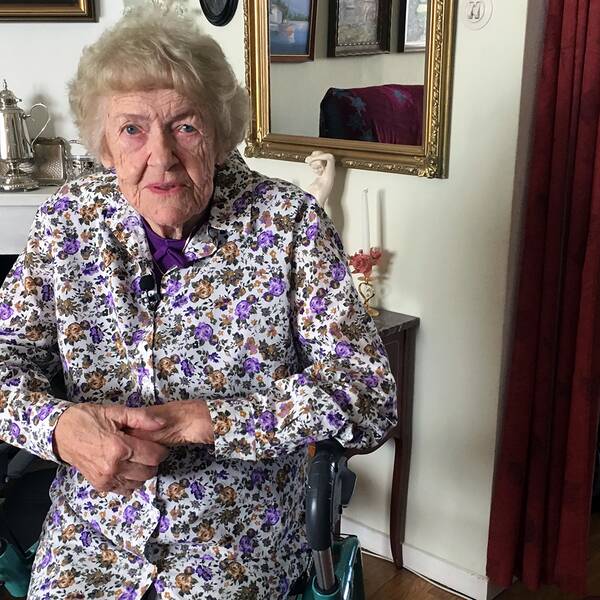 95-åriga Britt Pahlin