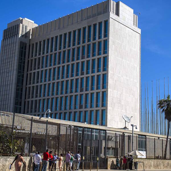 USA:s ambassad i Havanna.