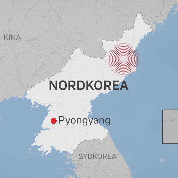 Här genomförde Nordkorea provsprängningen