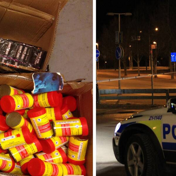 polisbil smällare bangers