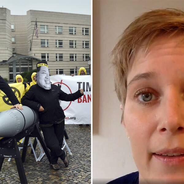 – Jag är väldigt glad och stolt säger Josefin Lind från Svenska läkare mot kärnvapen.