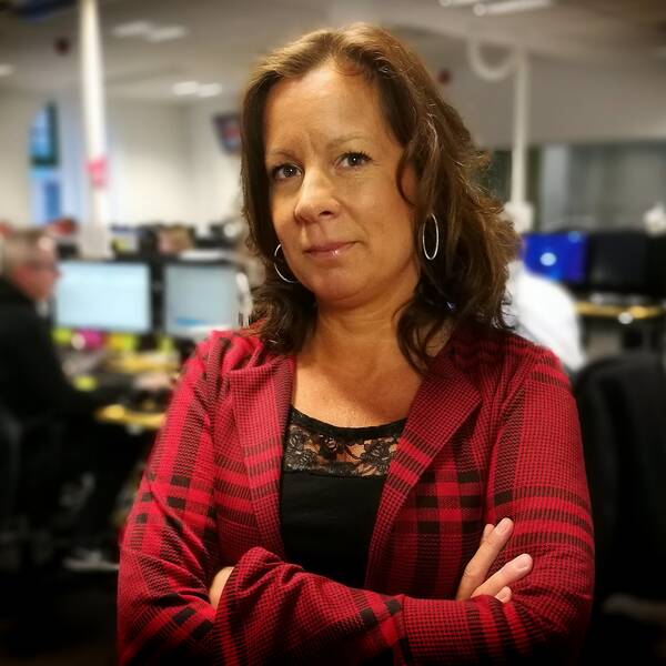 Nina Funke, redaktionschef och ansvarig utgivare på SVT Dalarna.
