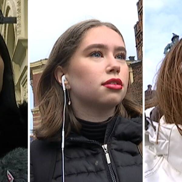 Krenare Sahini, Sofia Andersén och Anneli Ekstedt har påverkats av våldtäktslarmen i Malmö. 