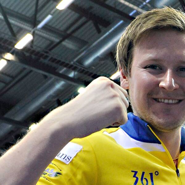 Curlinglandslagets Viktor Kjäll.