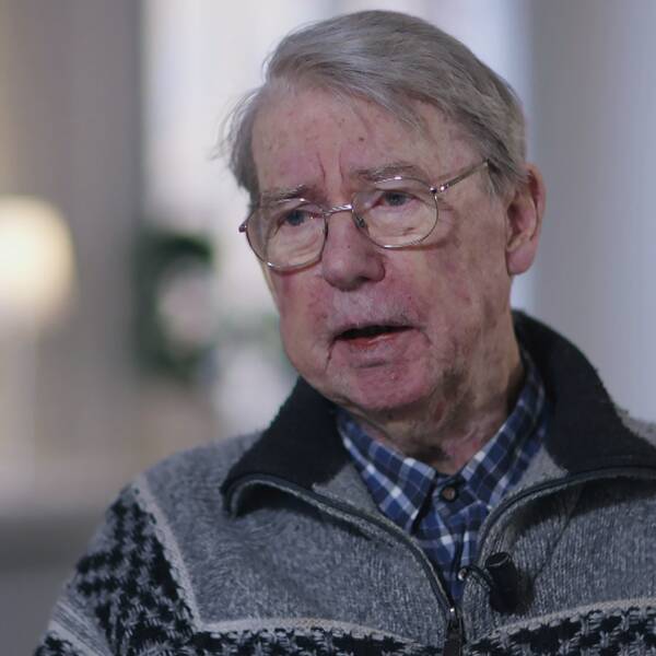 Nils Fischerström, 83, har fått hjälp mot sin depression på S:t Görans sjukhus i Stockholm.
