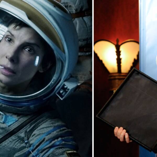 Sandra Bullock & Alfonso Cuaron.