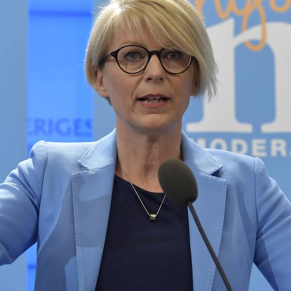 Elisabeth Svantesson, moderaternas ekonomisk-politiska talesperson.