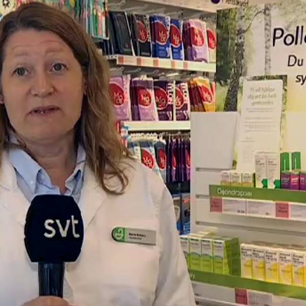 Maria Moberg, apotekschef i Kristinehamn, ger sina bästa tips som gör det lite lättare att leva med allergin