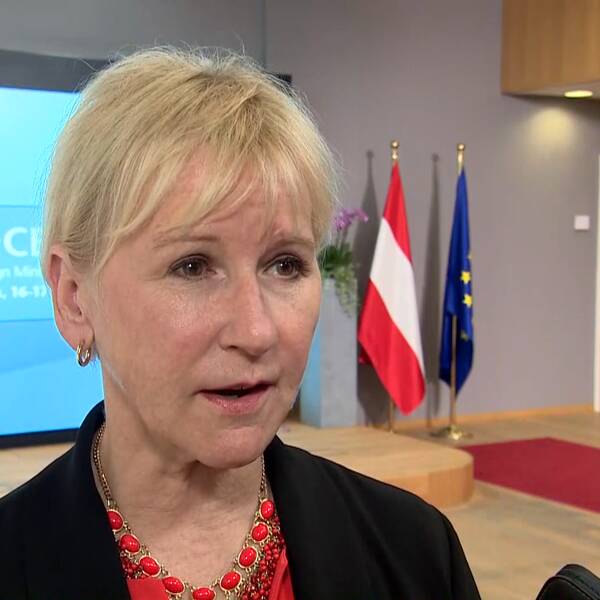 Sveriges utrikesminister Margot Wallström (S).