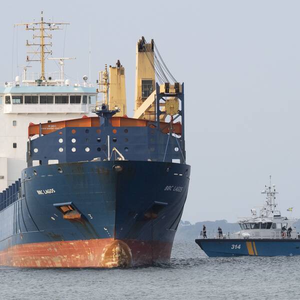 Fartyget har nu fått OK av Transportstyrelsen att lämna Helsingborg.