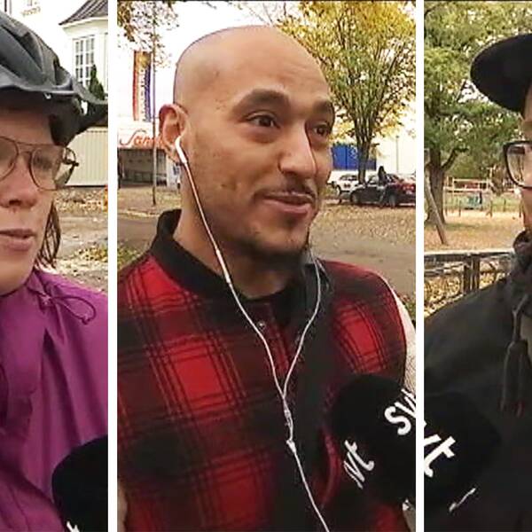 Så här säger cyklister på stan till oss på SVT om sabotagen