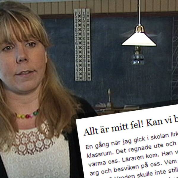 Läraren Karin Berg.