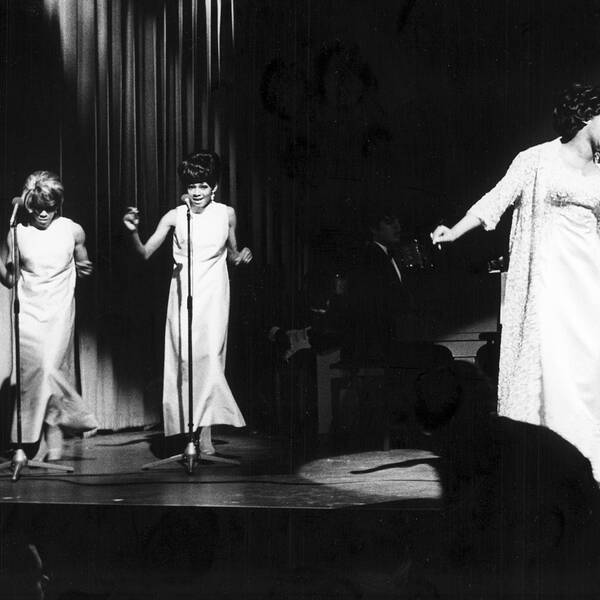 Aretha Franklin vid en konsert 1968, några år innan dess att den kommande dokumentären spelades in