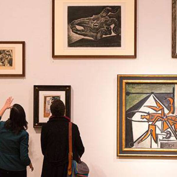 Under 40-talet beslagtog nazisterna tusentals målningar, bland annat av Pablo Picasso.