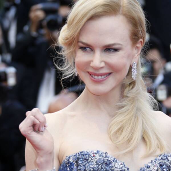 Nicole Kidman på röda mattan i Cannes. 