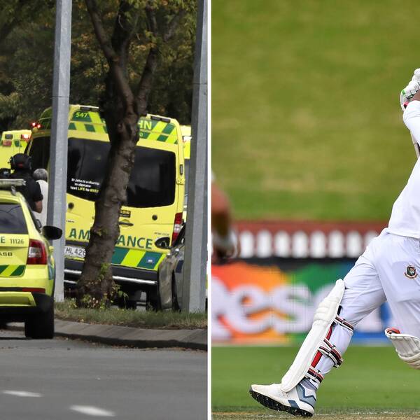 Bangladeshs cricketlandslag skulle ha besökt en av moskéerna som besköts i terrordådet i Christchurch, Nya Zeeland.