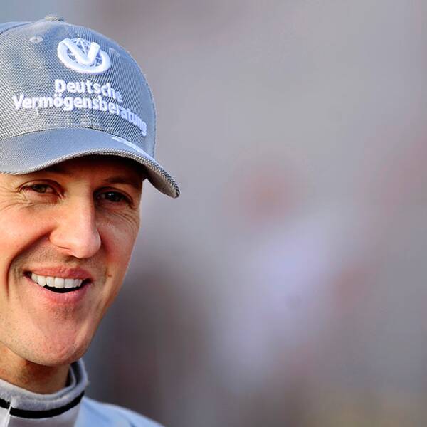 Formel 1-stjärnan Michael Schumacher. Foto: TT Nyhetsbyrån