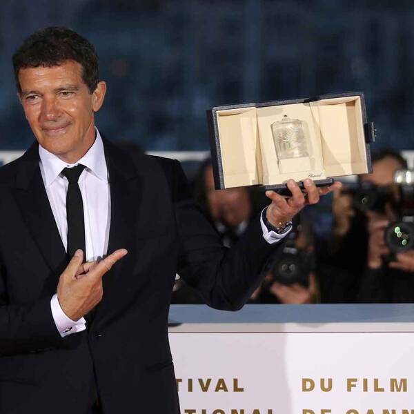 Antonio Banderas vann Bästa manliga skådespelare under filmfestivalen i Cannes.
