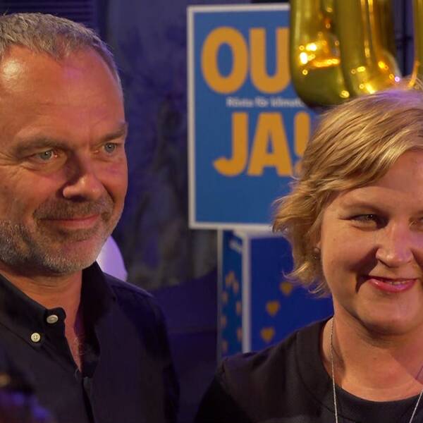 Jan Björklund och Karin Karlsbro