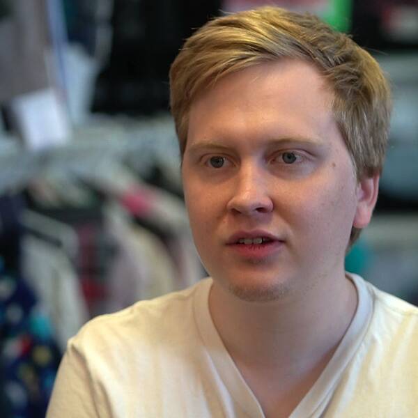 En kurs och ett jobb i en butik blev vägen ut för Mathias Bergström
