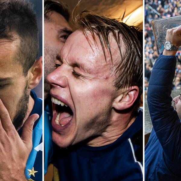 Emir Kujovic, Elliot Käck och Astrit Ajdarevic.