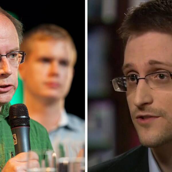Valter Mutt, Edward Snowden.
