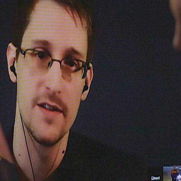 SVT Nyheter och frilansjournalisten Carolina Jemsby fått en exklusiv intervju med den amerikanske visselblåsaren Edward Snowden.