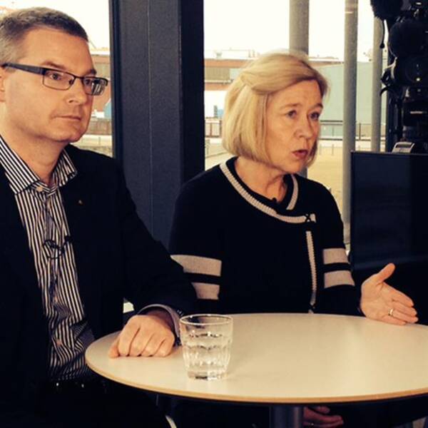 Debatten mellan Anneli Hulthén (S) och Jonas Ransgård (M)