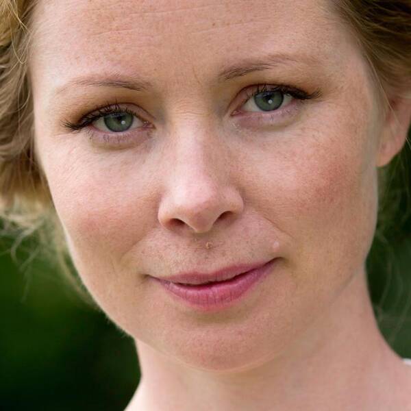 Skådespelaren Julia Dufvenius