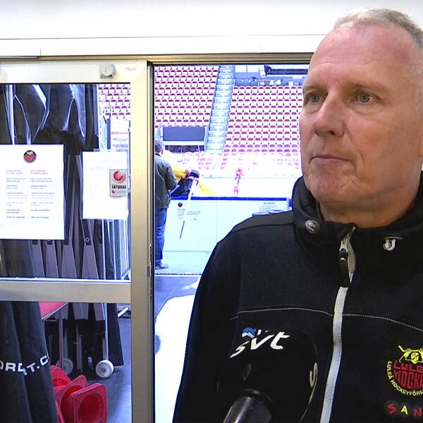 Porträttbild på Stefan Enbom, vd för Luleå Hockey.