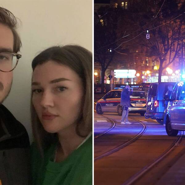 Arina Rukas från Stockholm sitter fast i en lägenhet i centrala Wien.