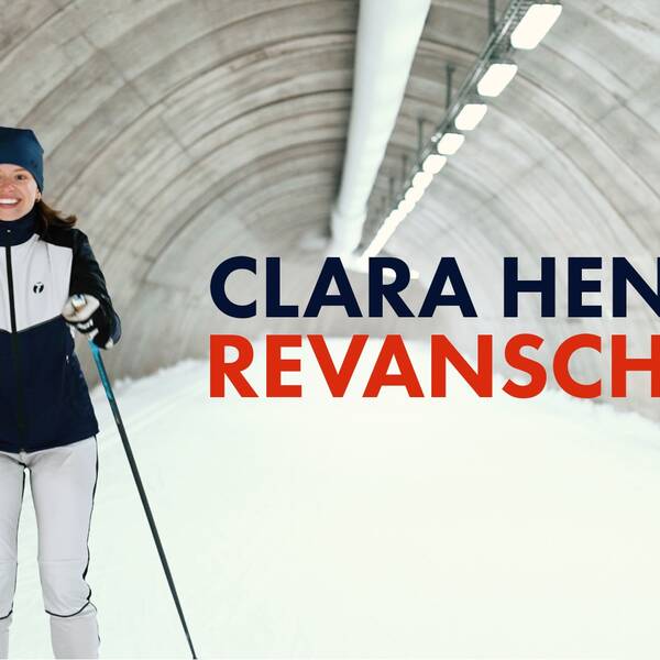 Clara och Mattias är tillbaka på Björnarvet där Clara Henry bröt Vasaloppet 2019.