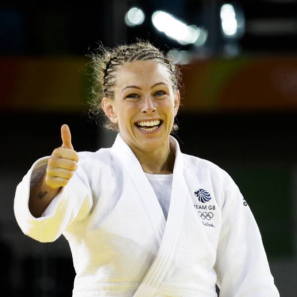 Sally Conway blir ny förbundskapten för judolandslaget. Här är hon under OS i Rio 2016.