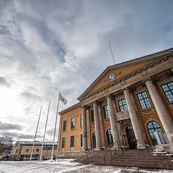 Bilden visar Blekinge tingsrätt i Karlskrona