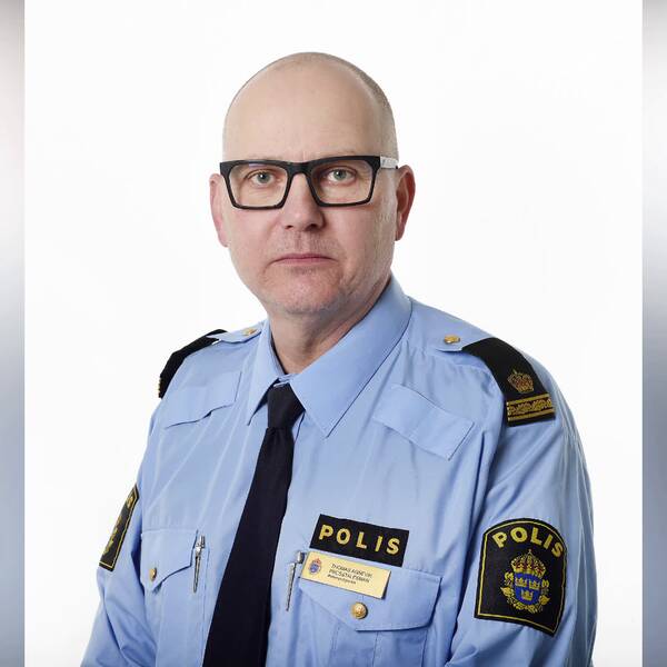 Polisens presstalesperson Thomas Agnevik.
