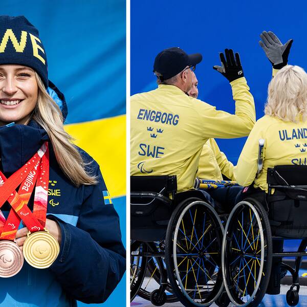 Ebba Årsjö och lag Viljo Petersson-Dahl tog medaljer på Paralympics.
