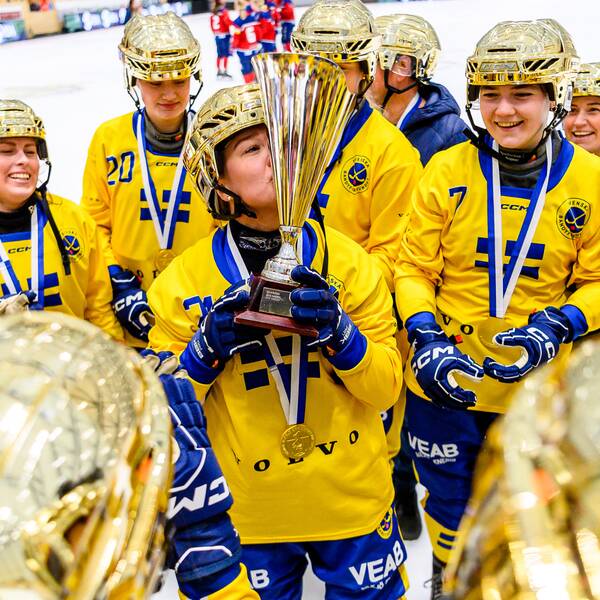 Sverige säkrade sitt tionde VM-guld.
