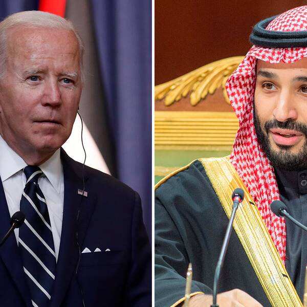 Joe Biden. Mohammed bin Salaman.