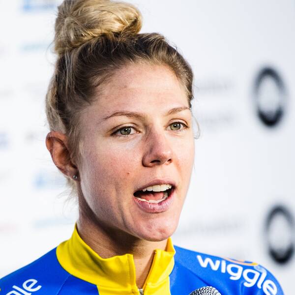Emilia Fahlin blev tvåa i dagens Tour of Scandinavia-etapp.
