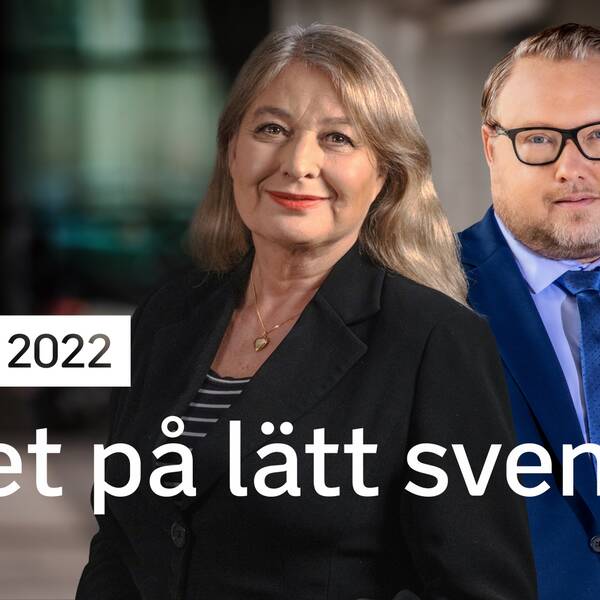 Valet på lätt svenska med Anna Olsdotter Arnmar och Daniel Gazett.