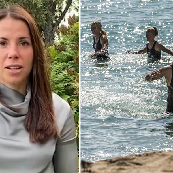 I klippet berättar Charlotte Kalla om beskedet.