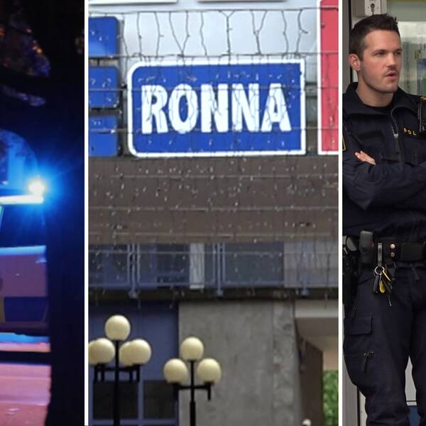 Nationell insats i Södertälje från Polisen