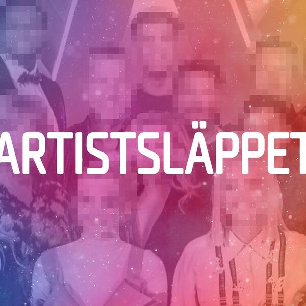Programledarna Jesper Rönndahl och Farah Abadi avslöjar artisterna i Melodifestivalen 2023