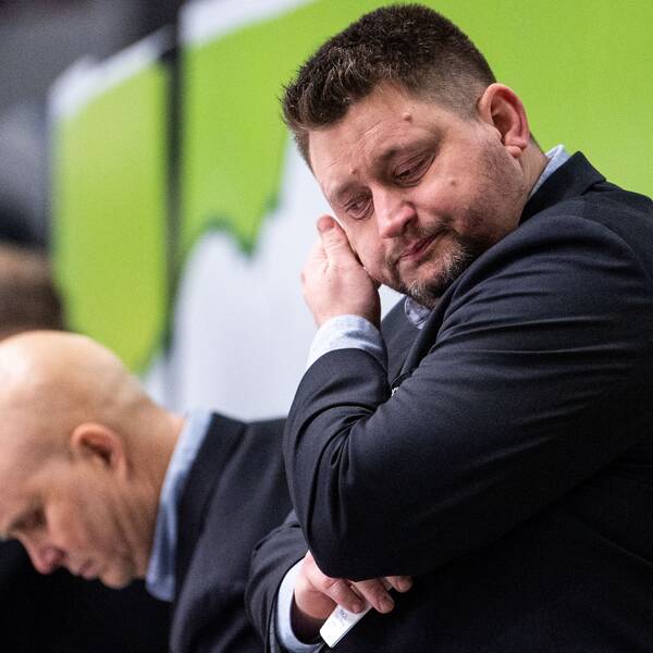 Mattias Karlin, tränare i Modo hockey.