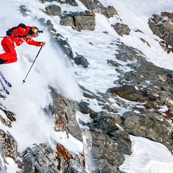 Kristofer Turdell tog hem Freeride World Tour 2021.
